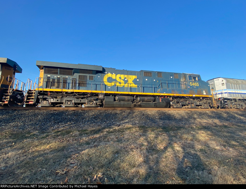 CSX Freight Train at Caseyville IL